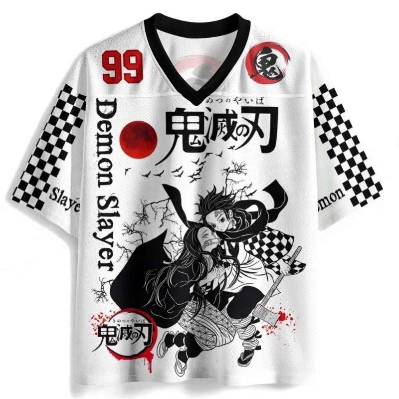 Anime Merchandise Demon Slayer - 2026 Summer Demon Slayer Retro Cosplay
