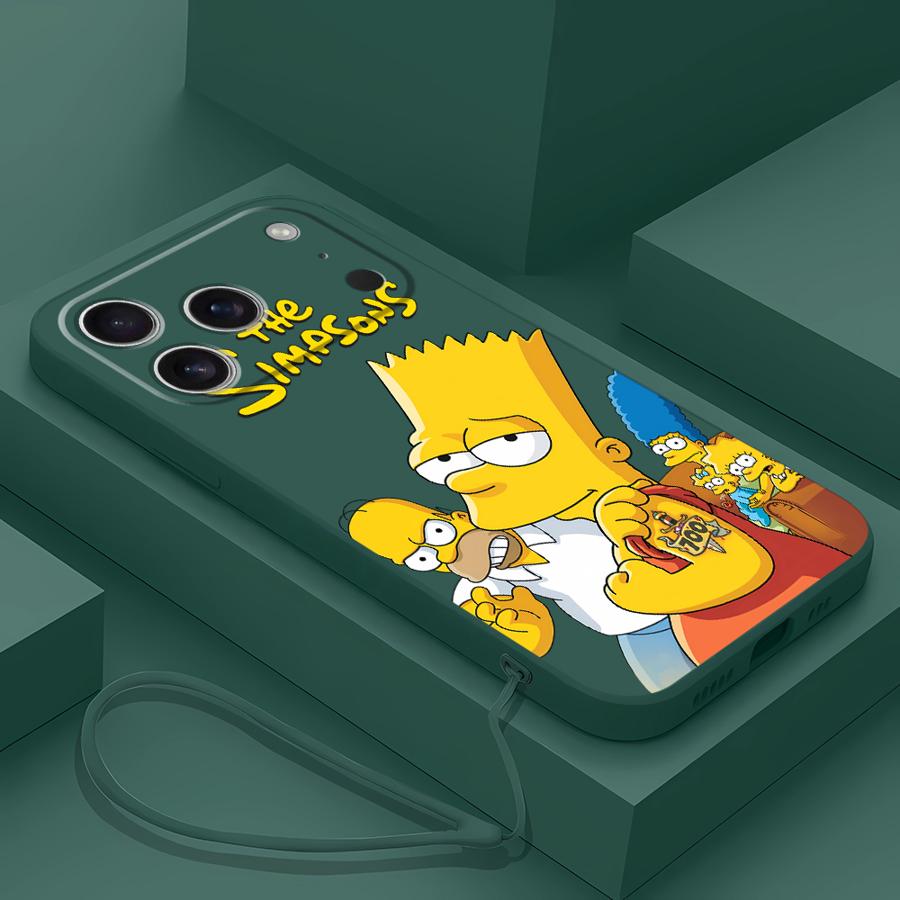 Red Bart Simpson Phone Cover C - Lanyard Anime Logo recension och pris