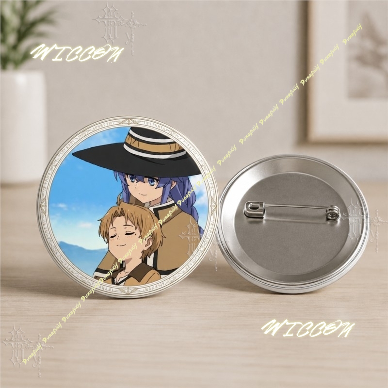 ​​Anime Mushoku Tensei Jobless - Pin Button Badge recension och pris