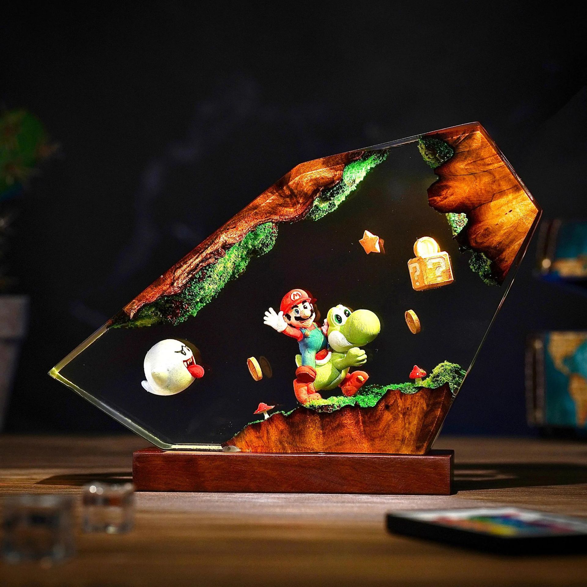Table Resin Lamp Cartoon Anime - Anime Merch recension och pris