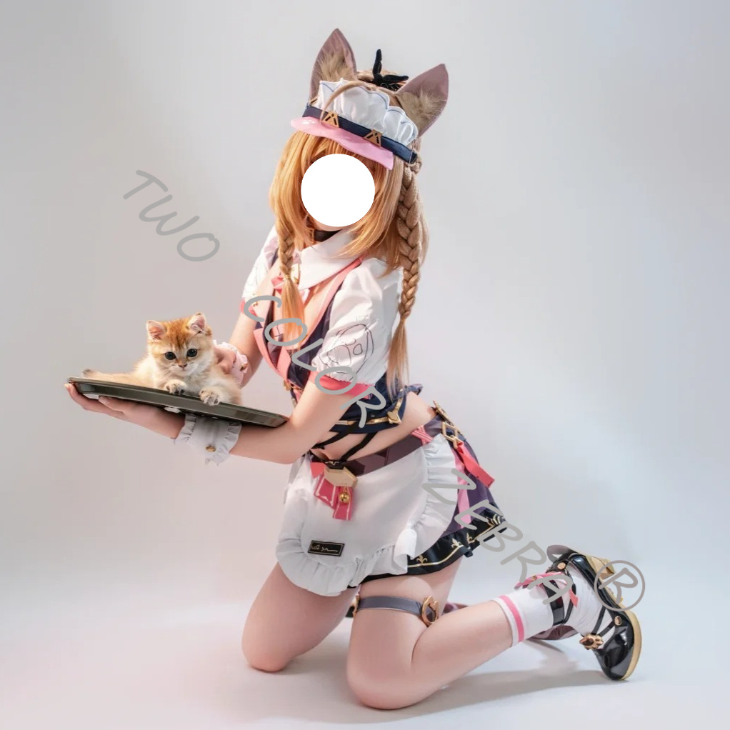 Game Honkai Impact 3 Pardofeli - Cosplay Wig Colored recension och pris
