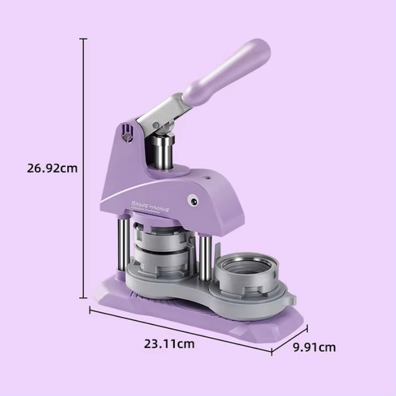 Purple 25MM 32MM 58MM Metal Ti - Pin Button Badge recension och pris