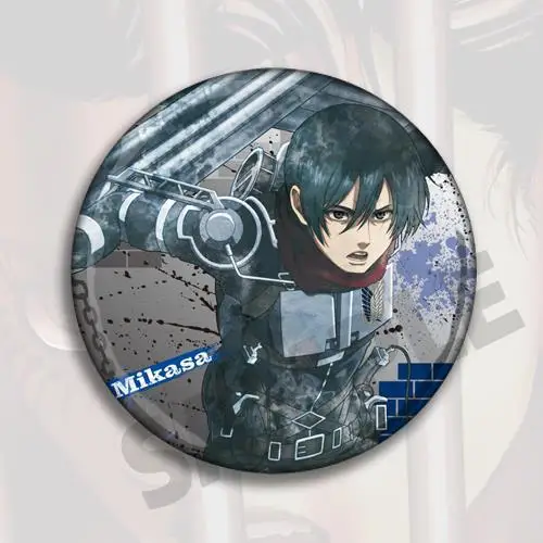 Attack on Titan Anime Merch Ba - Pin Button Badge recension och pris