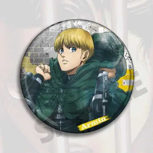 Attack on Titan Anime Merch Ba - Pin Button Badge recension och pris