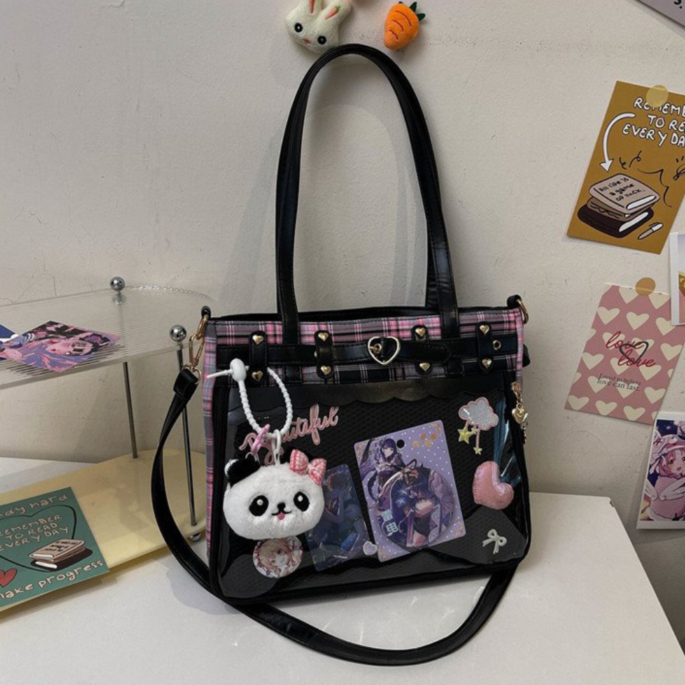 Y2K Cartoon Anime Itabag Latti - Anime Merchandise Women recension och pris