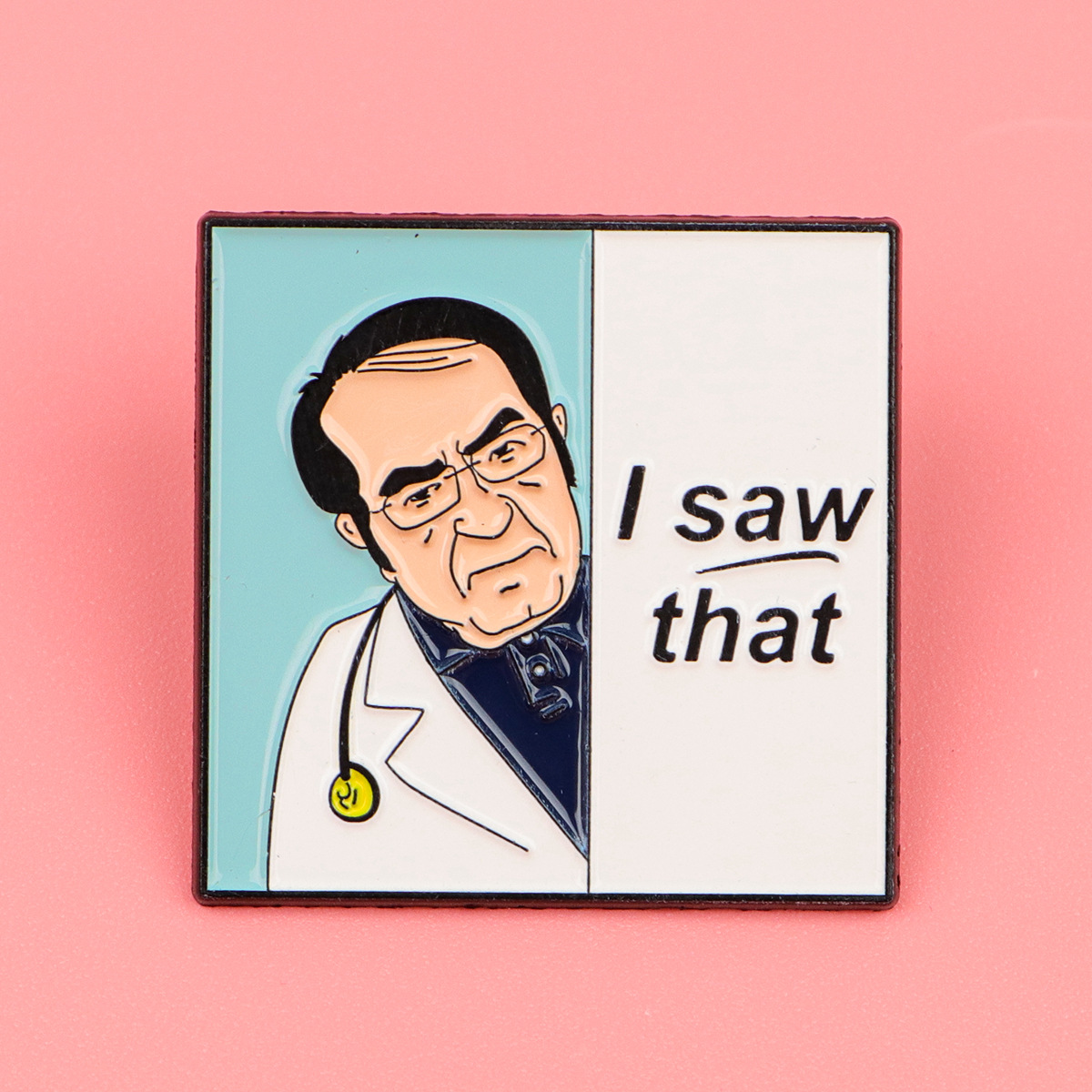 Medical Doctor Character Brooc - Pin Button Badge recension och pris