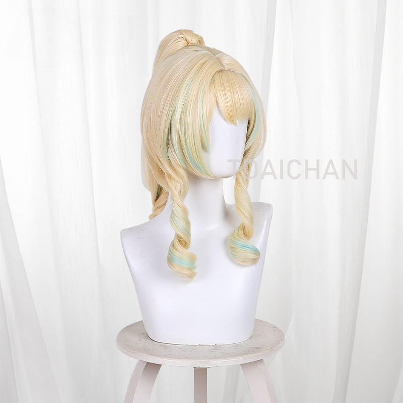 New Genshin Impact Vesna Cospl - Cosplay Wig Colored recension och pris