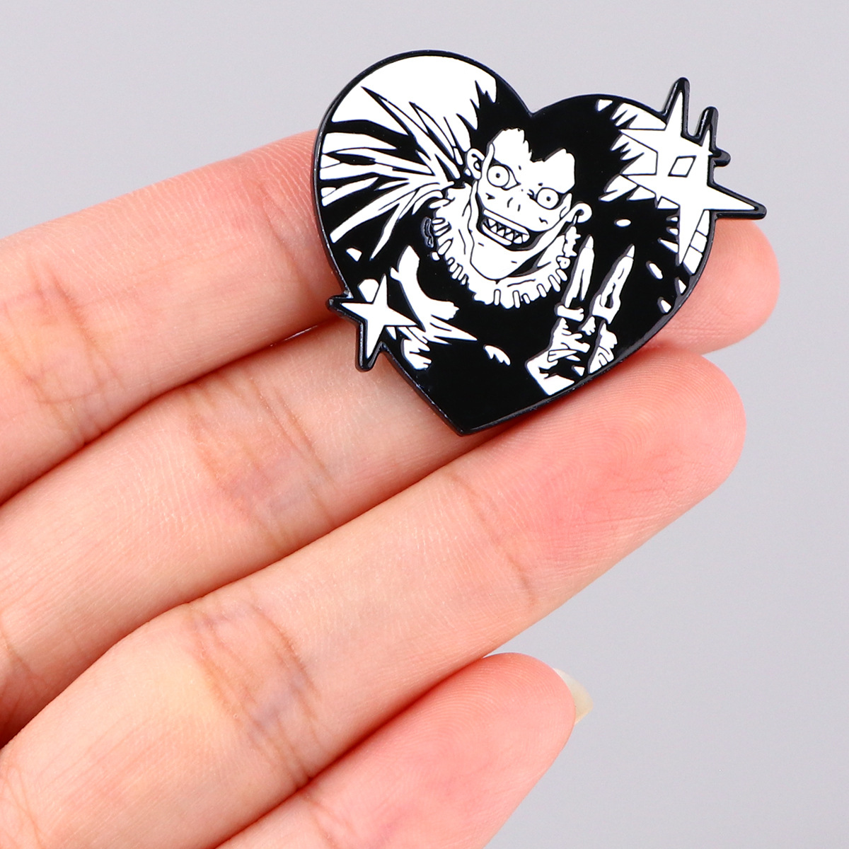 Death Note Alloy Enamel Brooch - Pin Button Badge recension och pris