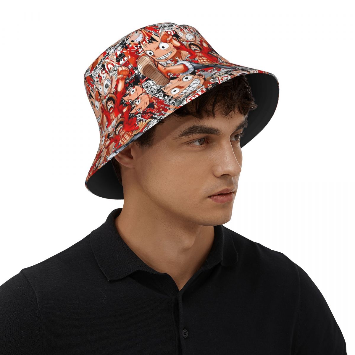 Anime One Piece Luffy Bucket H - Anime Merchandise Women recension och pris