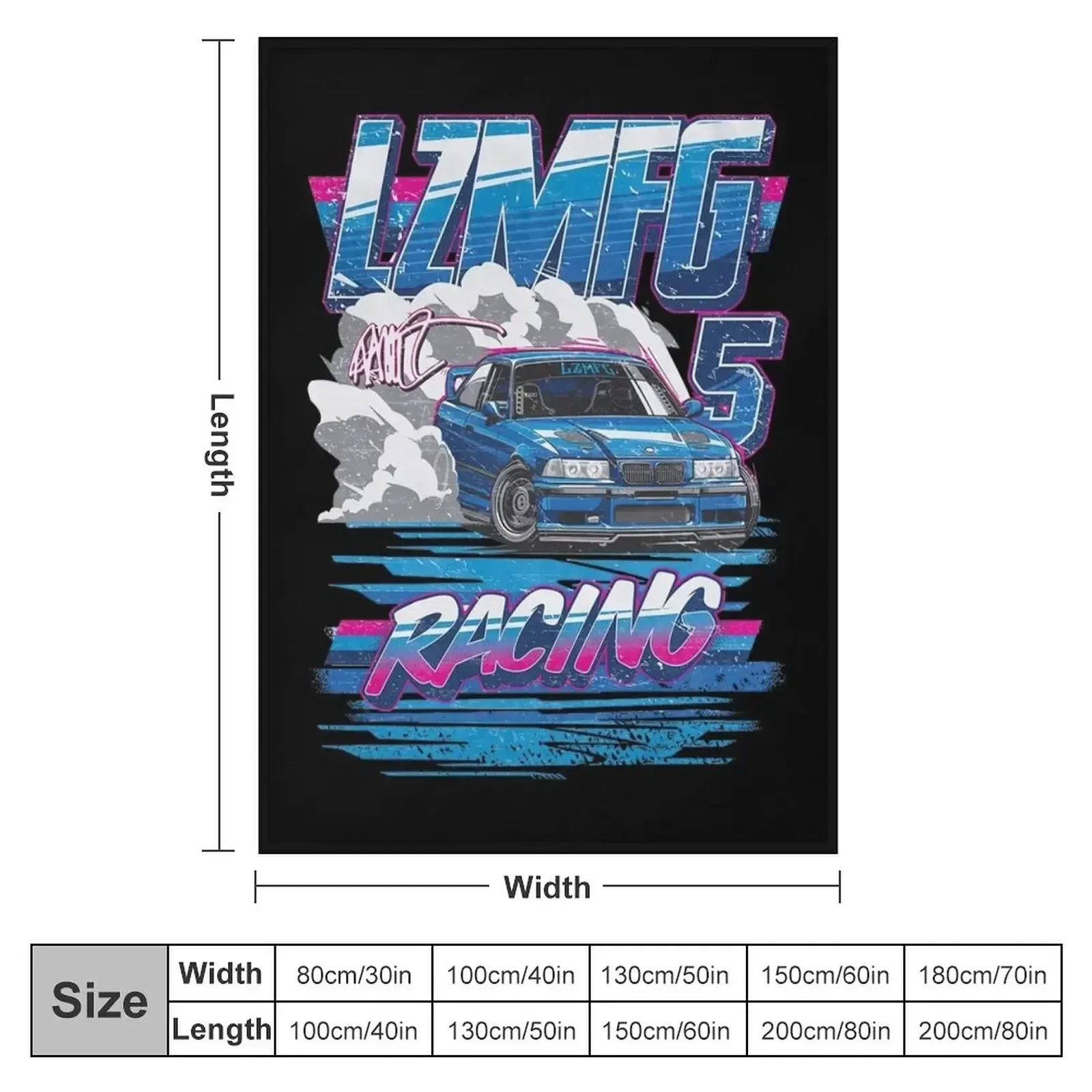 Adam Lz Merch E36 Throw Blanke - Anime Merch Ideas recension och pris